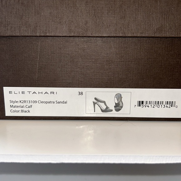 Elie Tahari Cleopatra Sandal Size 38 - Picture 6 of 6